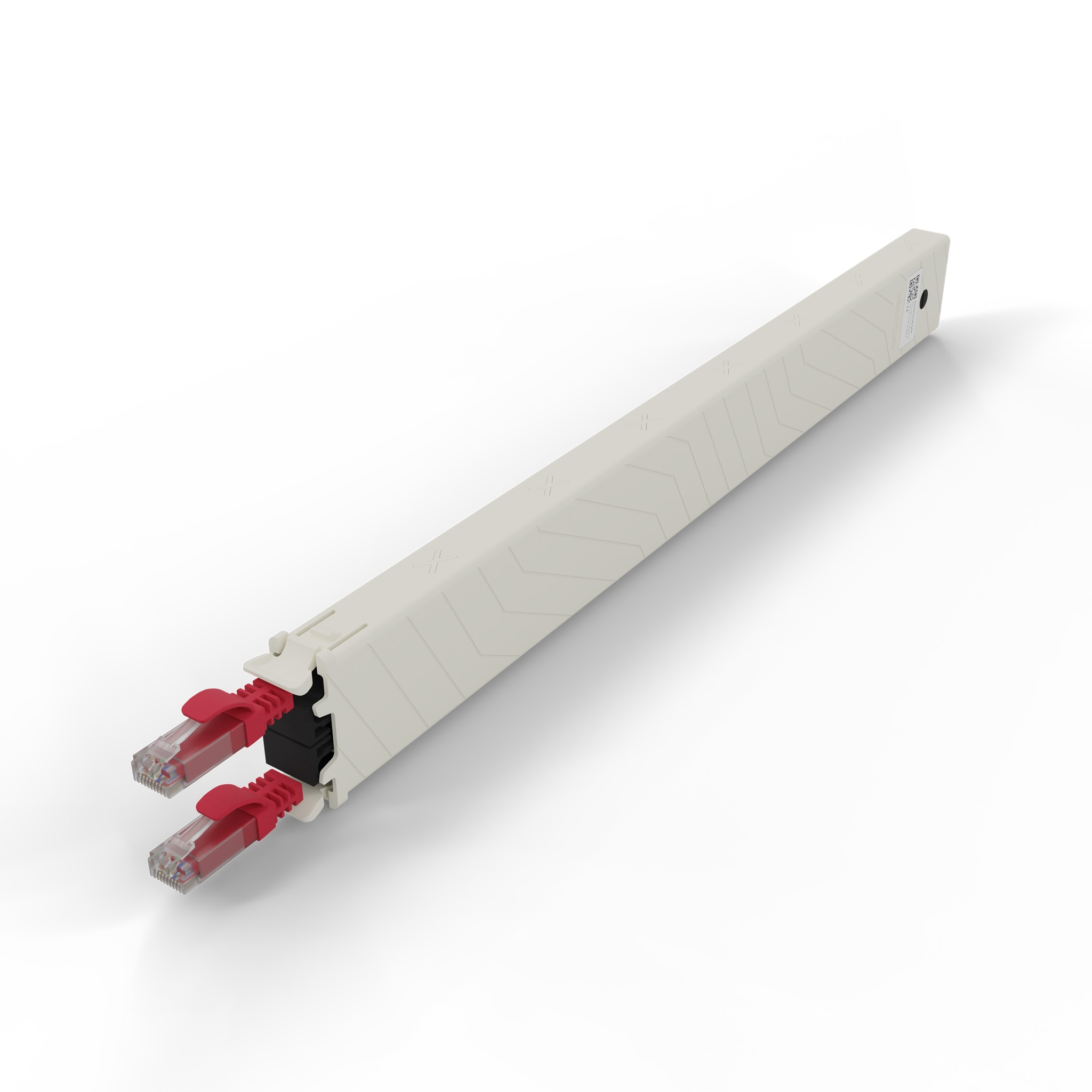 PATCHBOX CONEX8UTPRD cavo di rete Rosso 0,8 m Cat6a U/UTP (UTP)