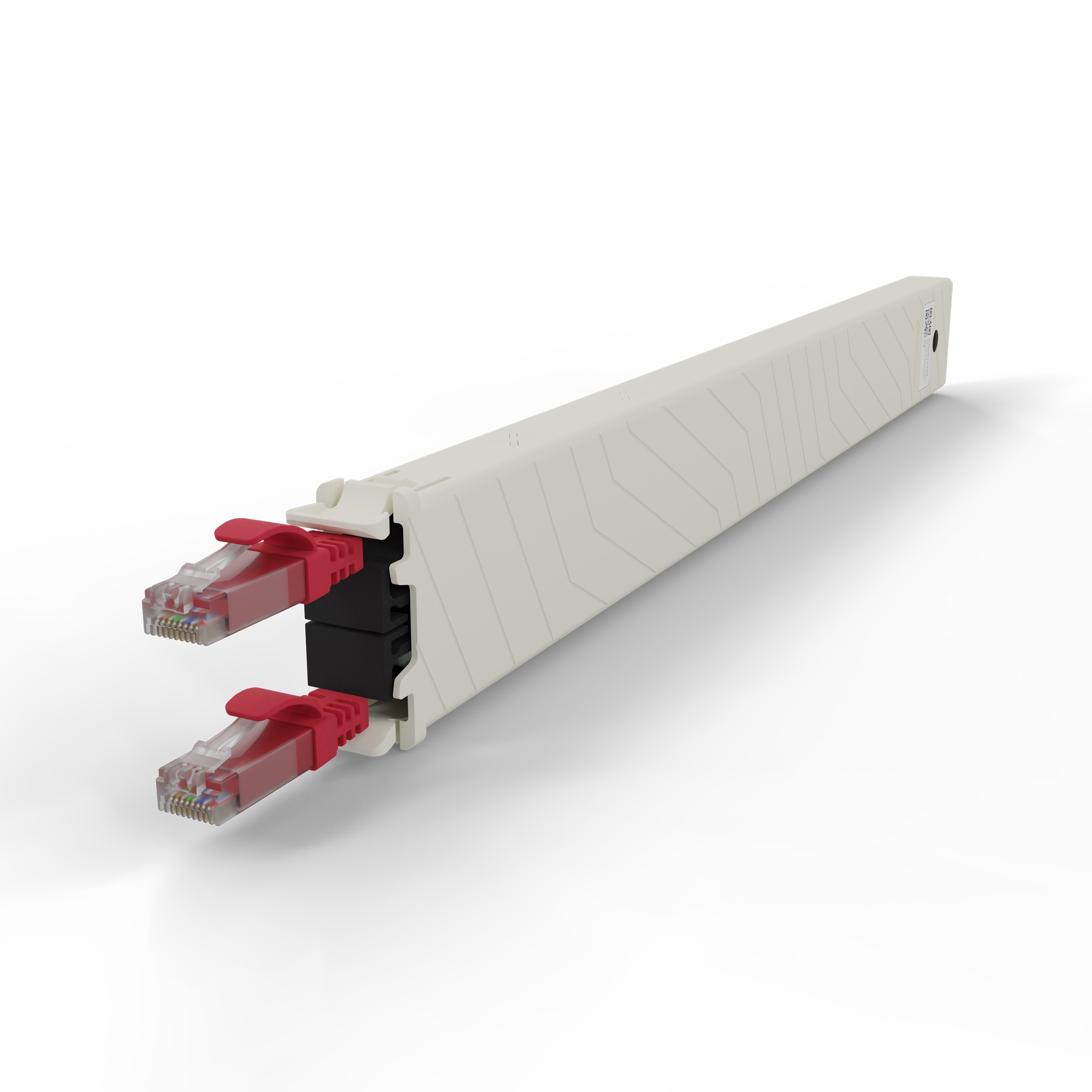 PATCHBOX CONEX8UTPRD cavo di rete Rosso 0,8 m Cat6a U/UTP (UTP)