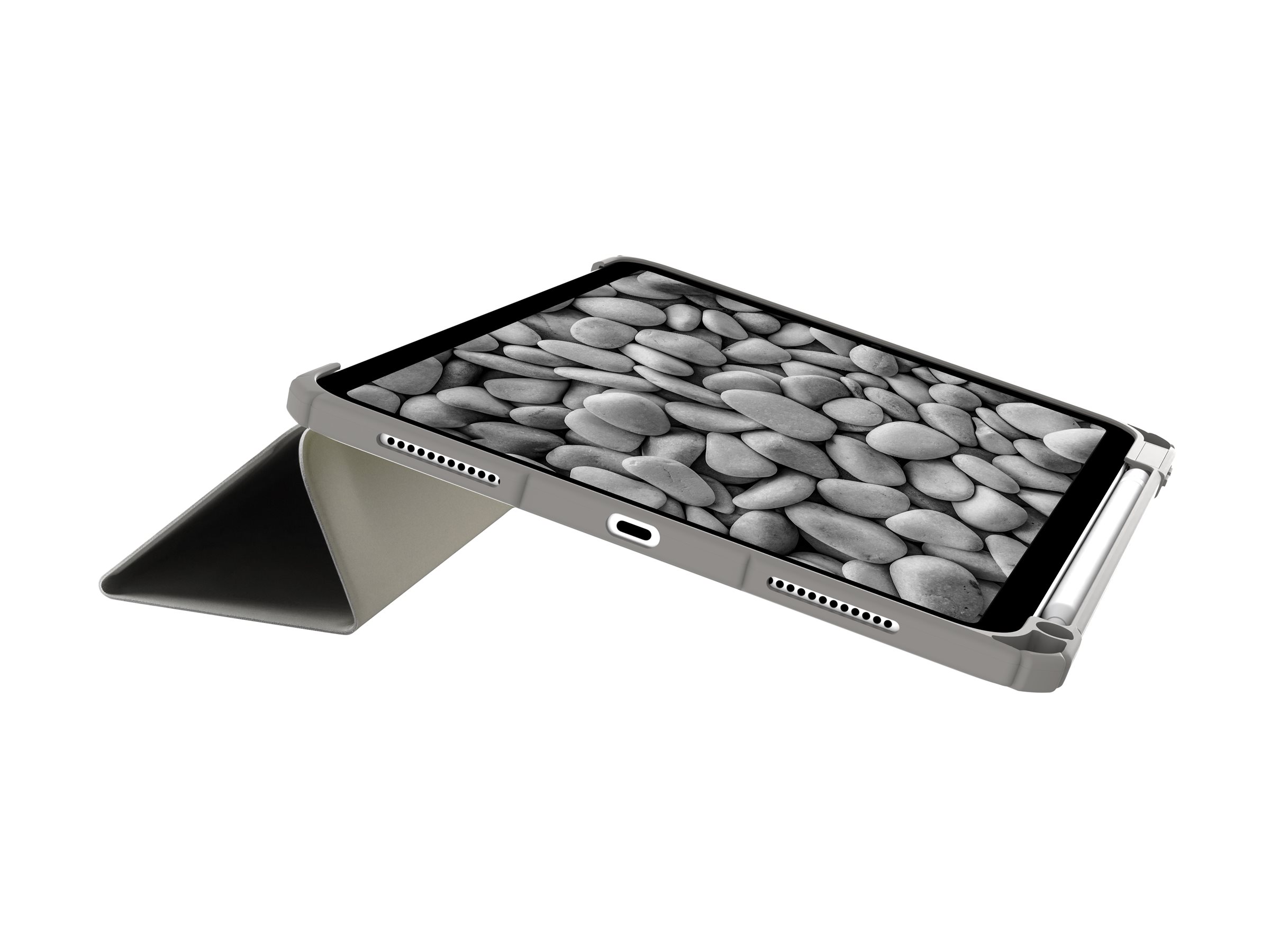 dbramante1928 London - Flip-H�lle f�r Tablet - ICON - Flussstein - f�r Apple 10.9-inch iPad (10. Generation)