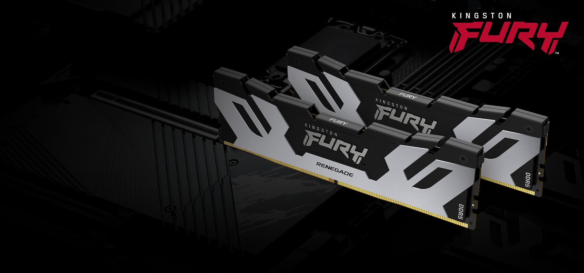 Kingston Technology FURY 24GB 8800MT/s DDR5 CL42 CUDIMM Renegade Silver