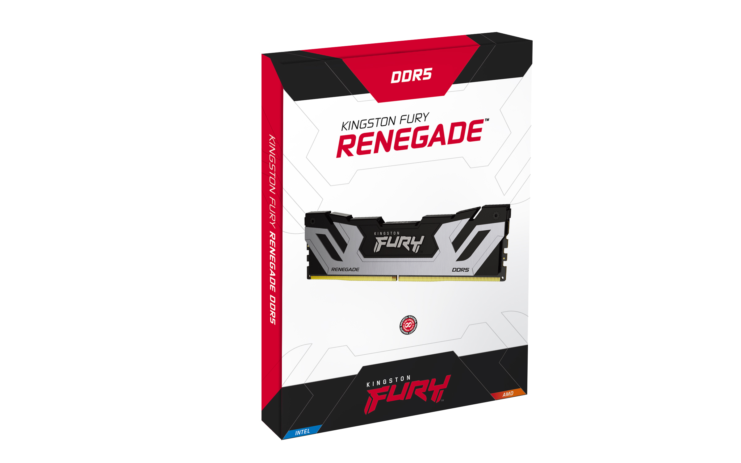 Kingston Technology FURY 24GB 8800MT/s DDR5 CL42 CUDIMM Renegade Silver