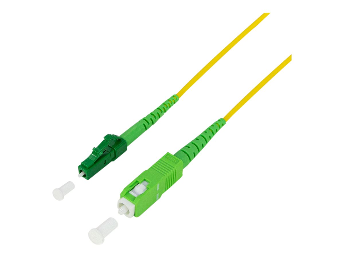 LogiLink Professional - Patch-Kabel - SC/APC Einzelmodus (M)
