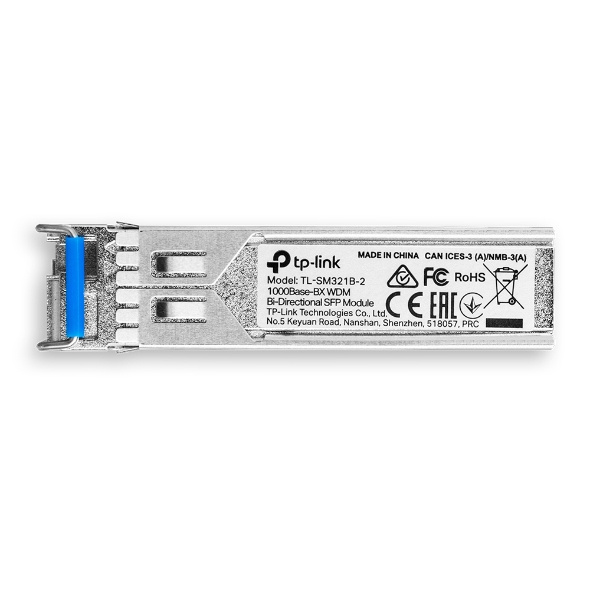TP-LINK SM321B-2 UN Netzwerk-Transceiver-Modul Faseroptik SFP - Transceiver - Glasfaser (LWL)