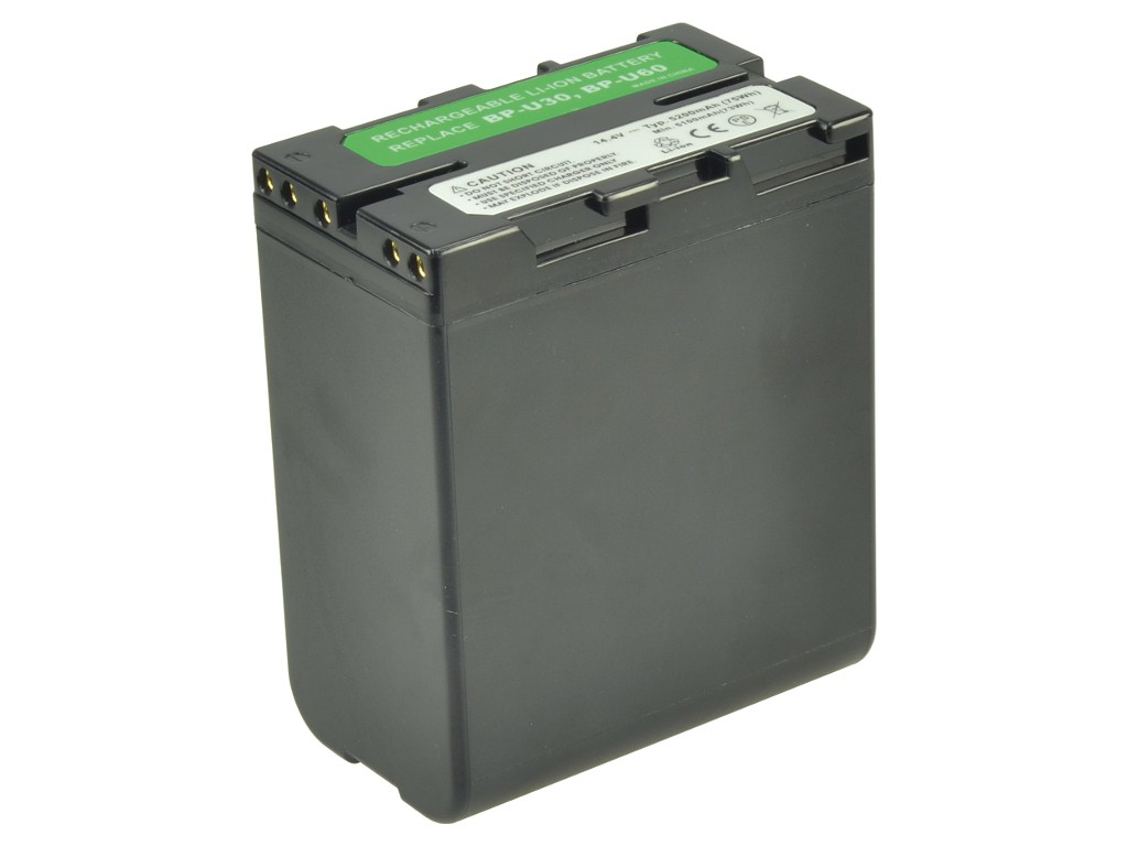2-Power Camcorder Battery 14.4v 5200mAh