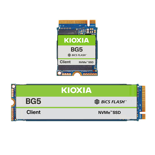 Kioxia BG5 Series KBG50ZNV512G - SSD - 512 GB - client - intern - M.2 2280 - PCIe 4.0 x4 (NVMe)