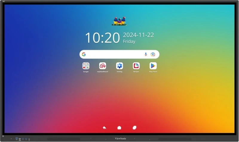 Viewsonic IFP7534 pizarra blanca interactiva 190,5 cm (75) 3840 x 2160 Pixeles Pantalla t�ctil Negro
