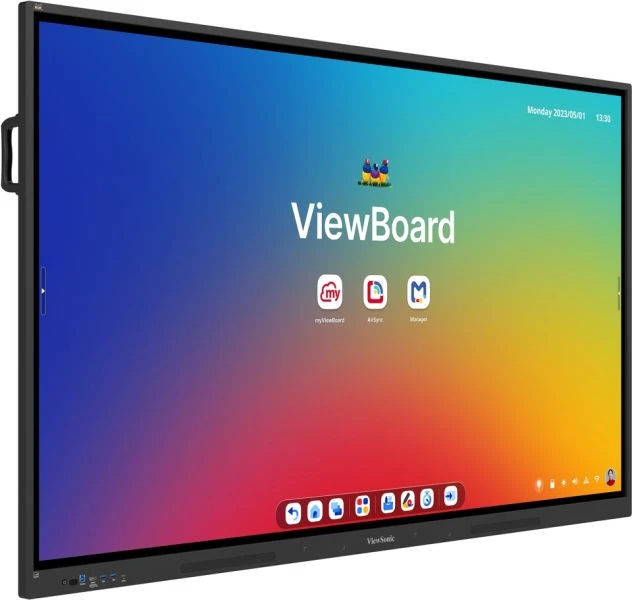 Viewsonic IFP7534 pizarra blanca interactiva 190,5 cm (75) 3840 x 2160 Pixeles Pantalla t�ctil Negro