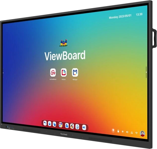 Viewsonic IFP7534 pizarra blanca interactiva 190,5 cm (75) 3840 x 2160 Pixeles Pantalla t�ctil Negro