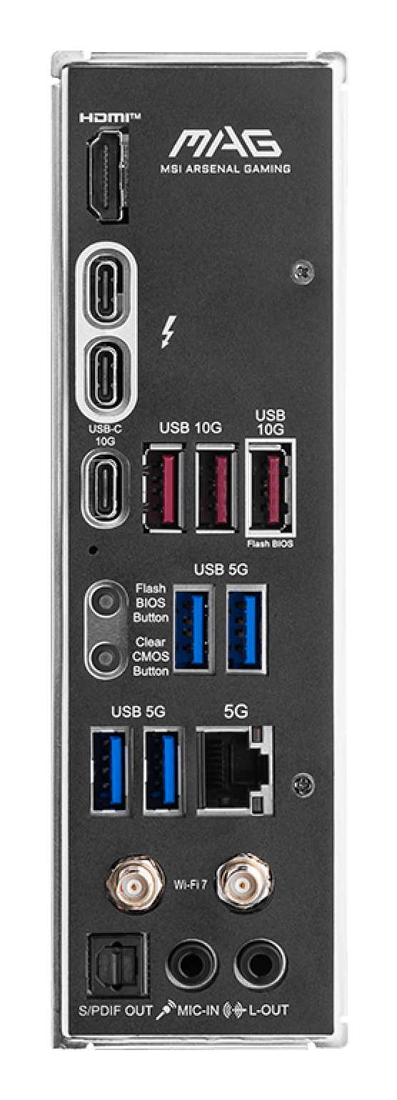 MSI MAG Z890 TOMAHAWK WIFI motherboard Intel Z890 LGA 1851 (Socket V1) ATX