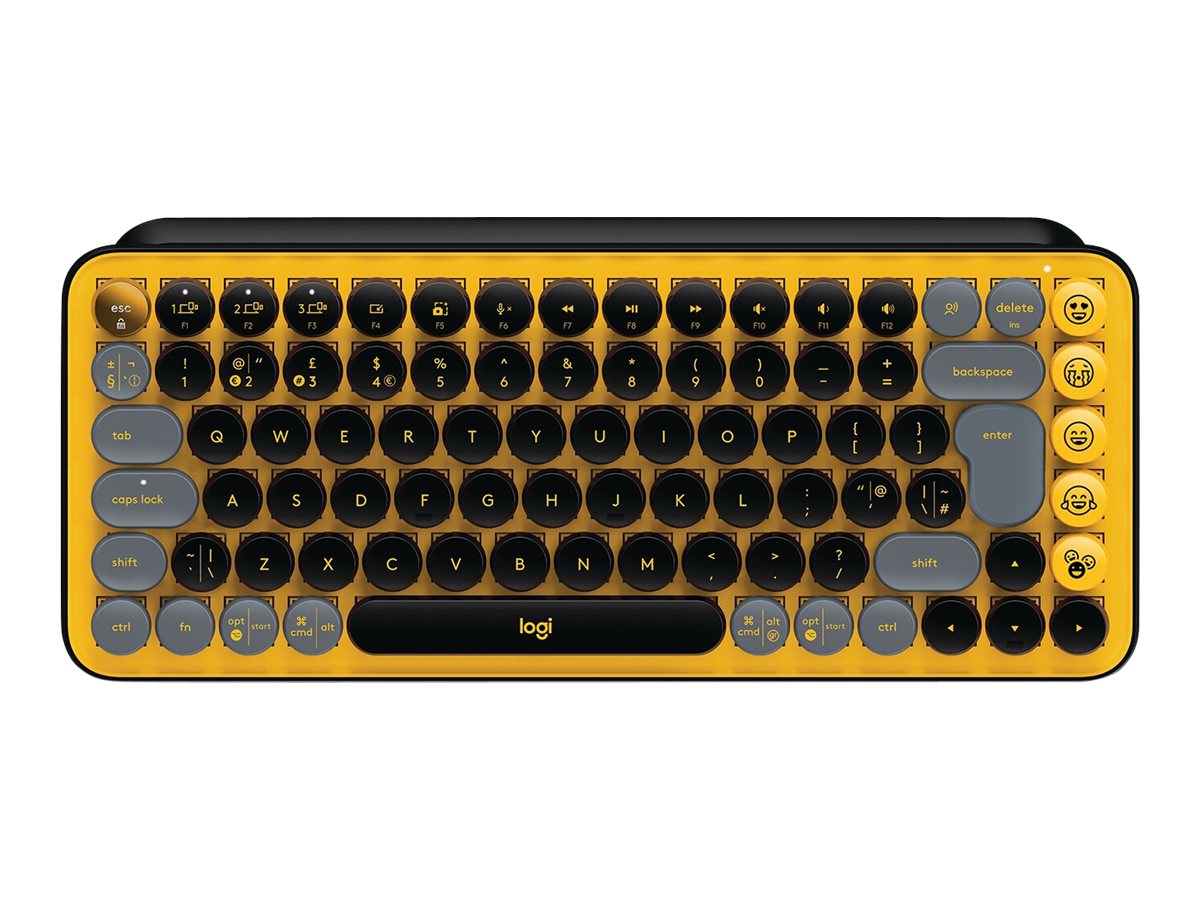 Logitech POP Keys Wireless Mechanical Keyboard With Emoji Keys