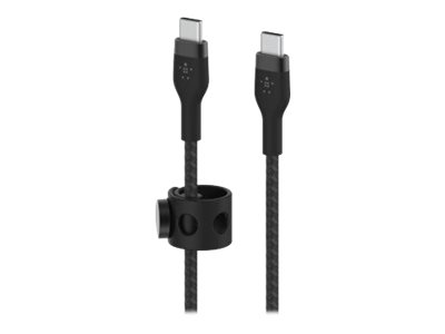 Belkin BOOST CHARGE PRO Flex c�ble USB 3 m USB 2.0 USB C Noir