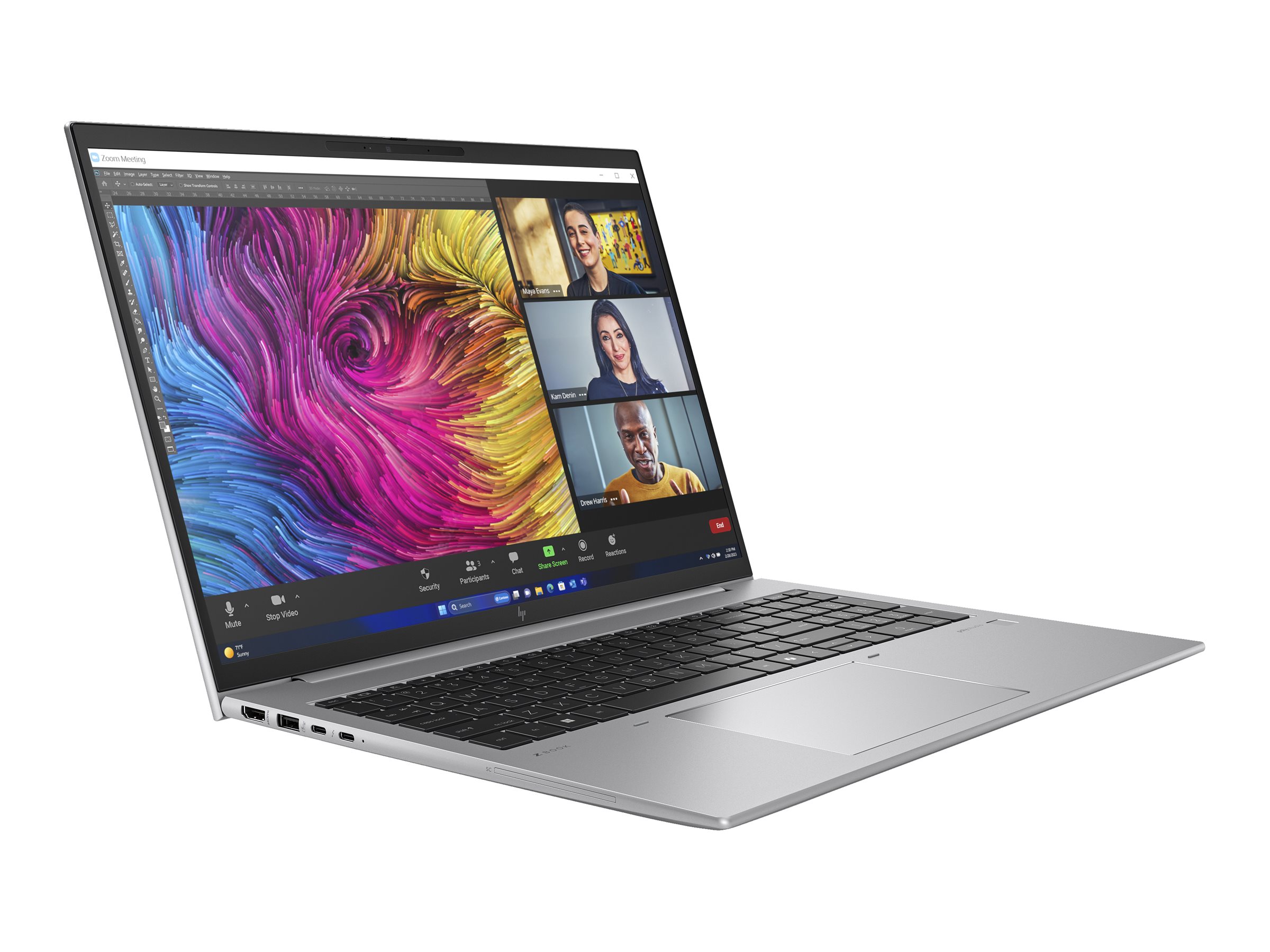 HP ZBook Firefly 16 G11 Mobile Workstation - Wolf Pro Security - Intel Core Ultra 7 155H - Win 11 Pro - RTX A500 - 64 GB RAM - 2 TB SSD NVMe, TLC - 40.6 cm (16)