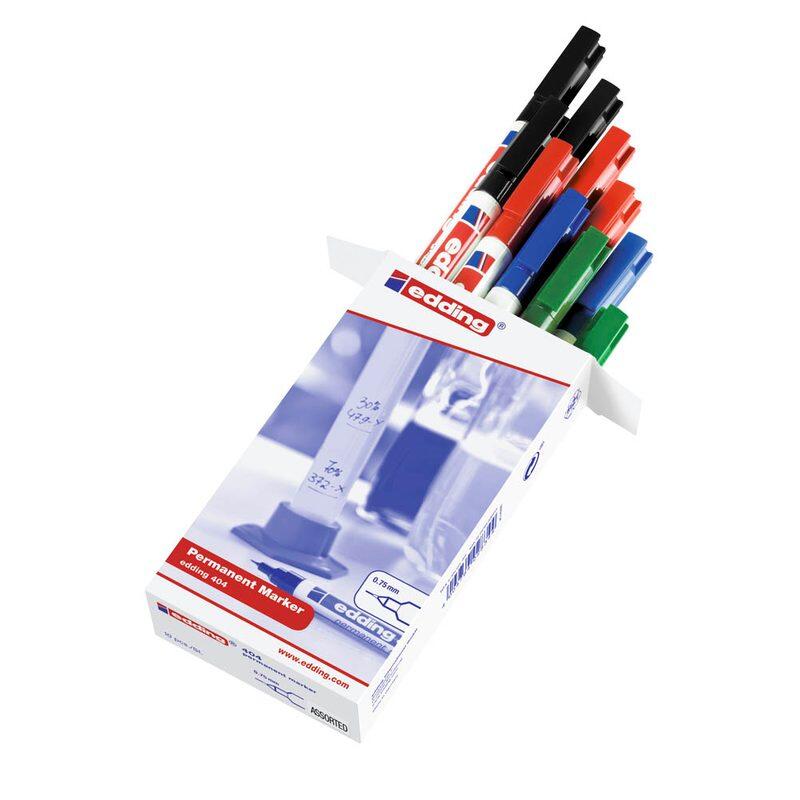 EDDING 10 404 Permanentmarker farbsortiert 0.75 mm