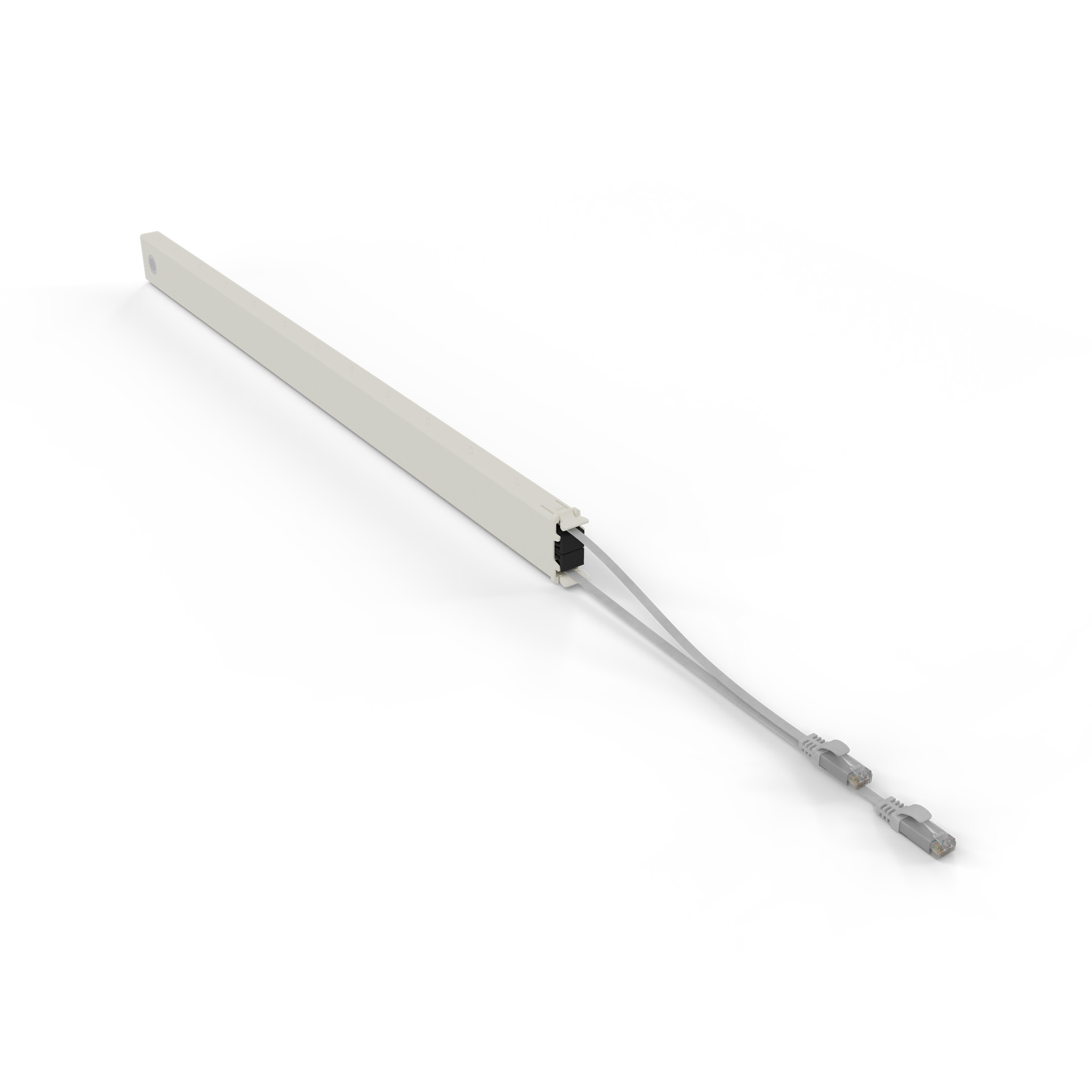 PATCHBOX CONE46UTPSL cavo di rete Grigio 2,5 m Cat6a U/UTP (UTP)