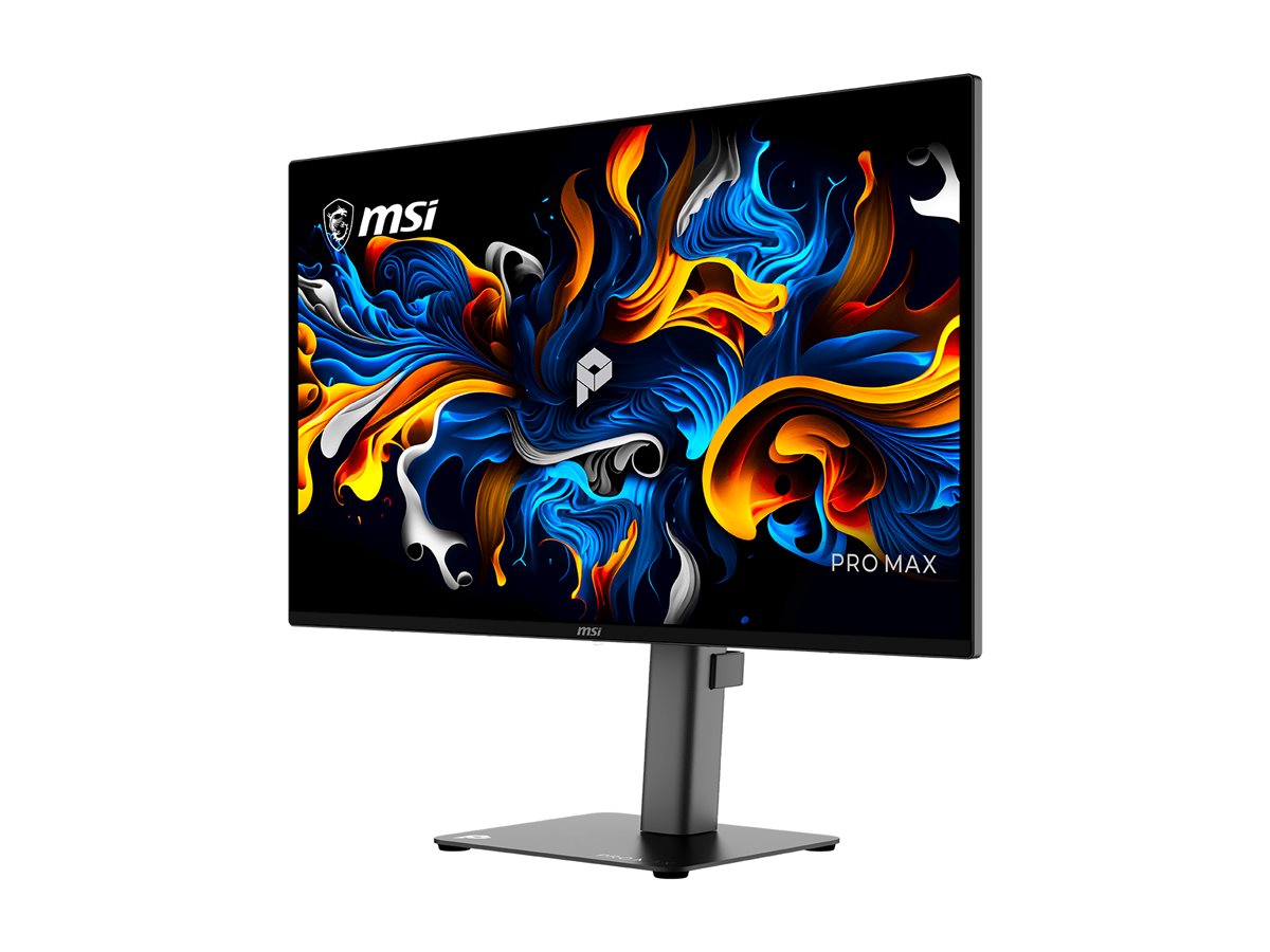 MSI PRO MAX 271QPX14G computer monitor 67.3 cm (26.5) 2560 x 1440 pixels Quad HD QD-OLED Black