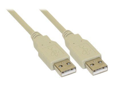 InLine USB-Kabel - USB (M) zu USB (M) - 50 cm