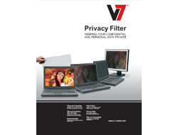 V7 Privacy Filter - Blickschutzfilter fr Bildschirme - 48.3 cm (19)