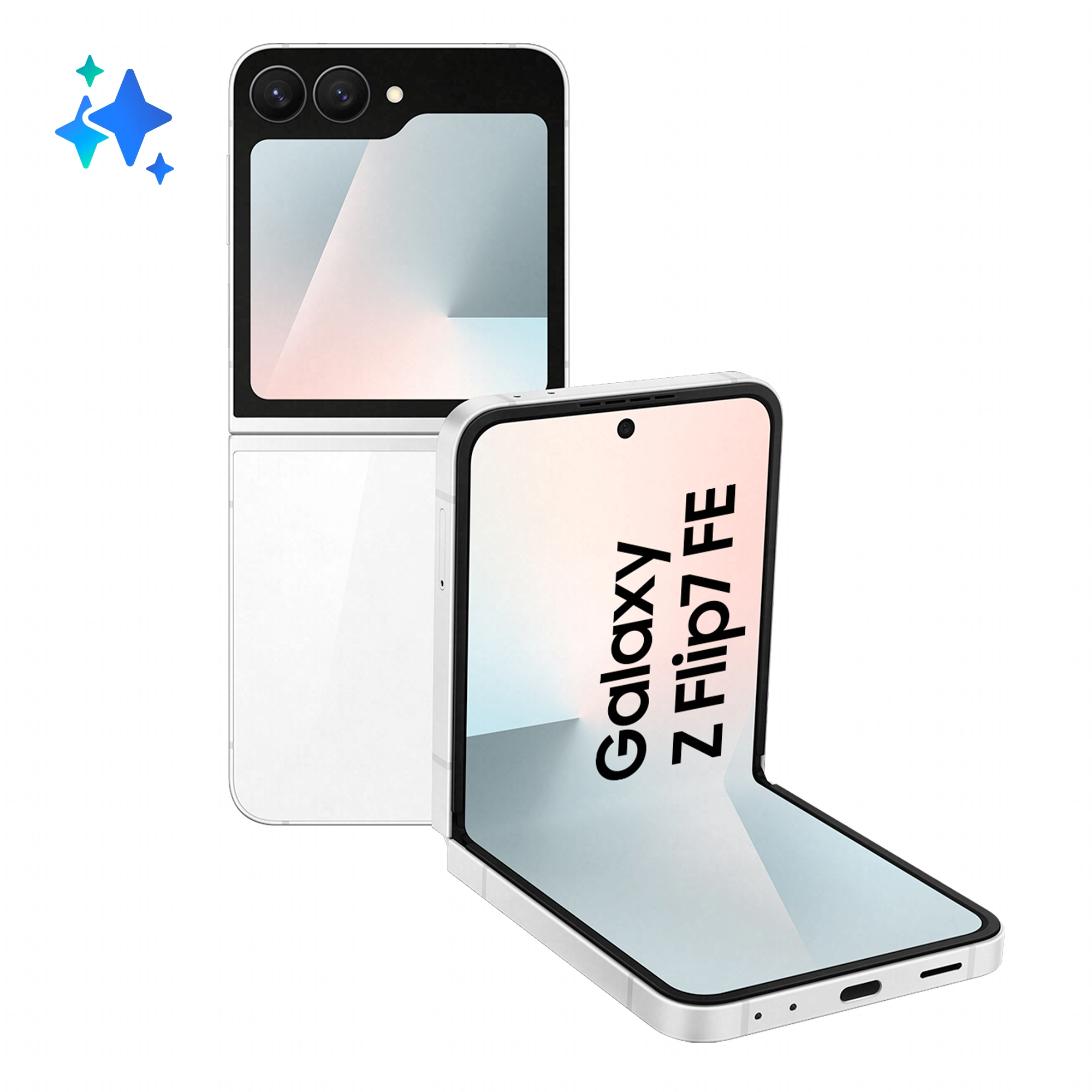 Samsung Galaxy Z Flip7 FE F761B Dual Sim - White - 128 GB