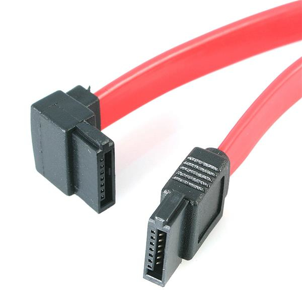 StarTech.com Cble Serial ATA SATA vers SATA  angle gauche 15 cm