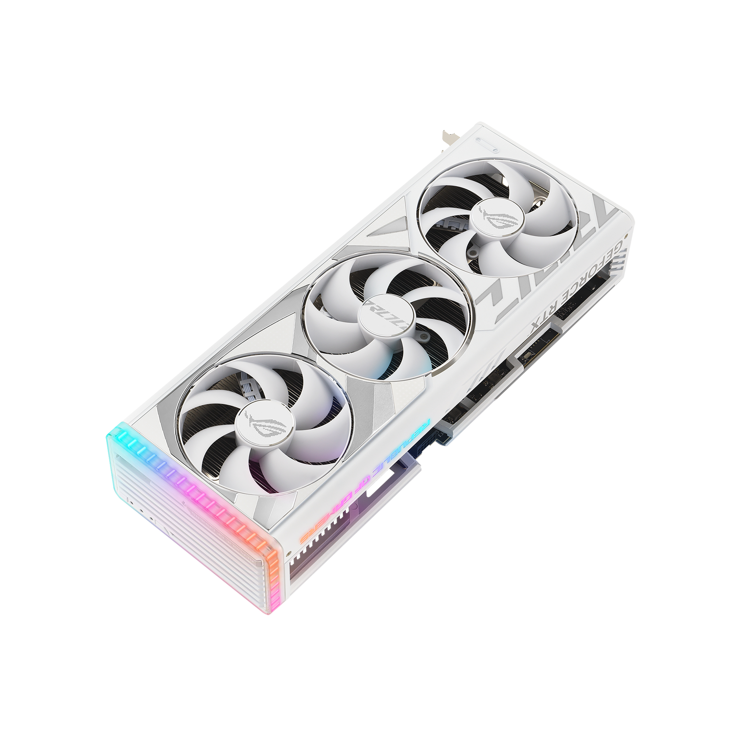 ASUS ROG -STRIX-RTX4080S-16G-WHITE NVIDIA GeForce RTX 4080 SUPER 16 GB GDDR6X