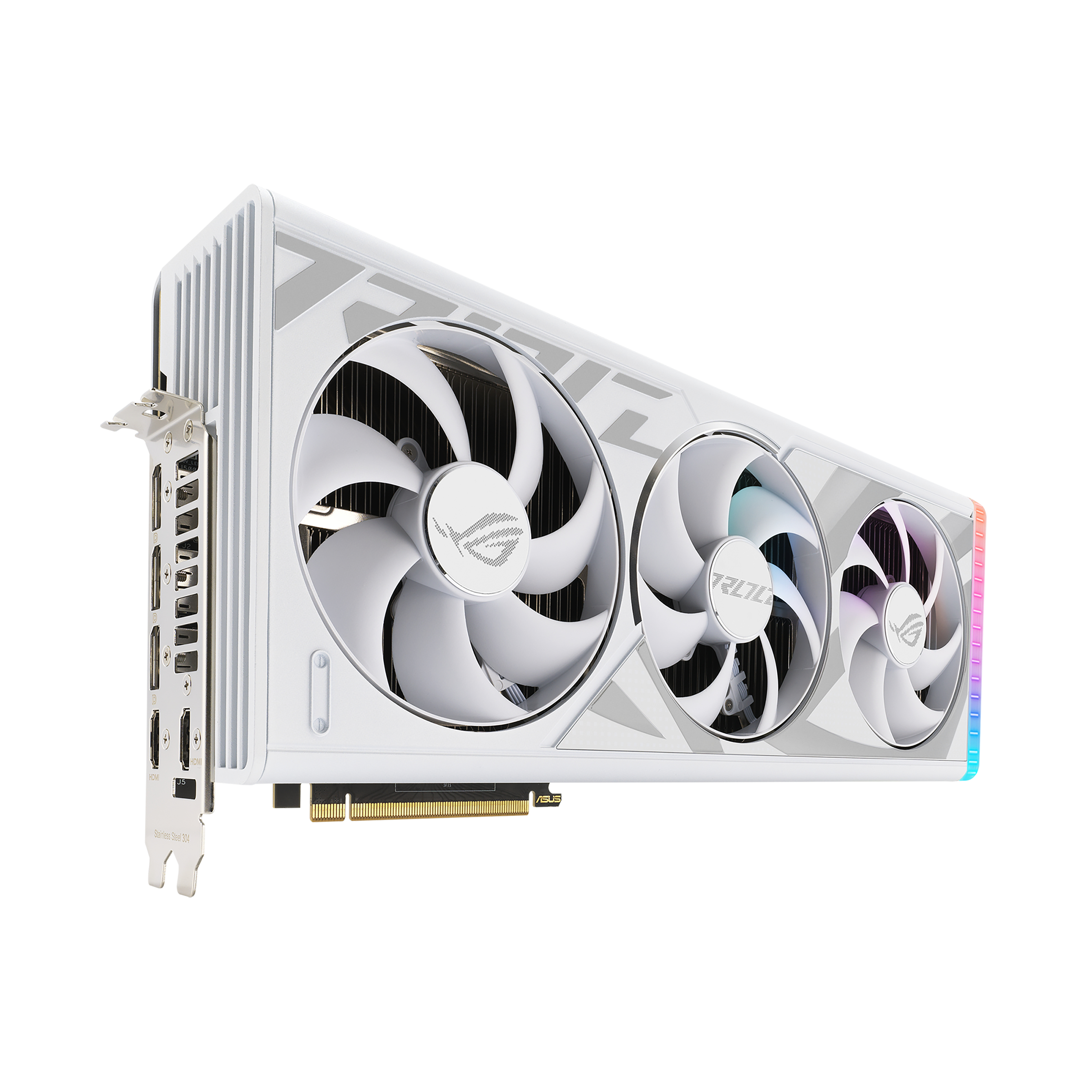 ASUS ROG -STRIX-RTX4080S-16G-WHITE NVIDIA GeForce RTX 4080 SUPER 16 GB GDDR6X