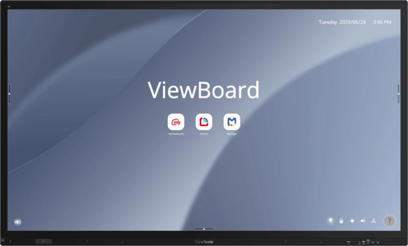 Viewsonic IFP7563-1C pizarra blanca interactiva 190,5 cm (75) 3840 x 2160 Pixeles Pantalla t�ctil Negro