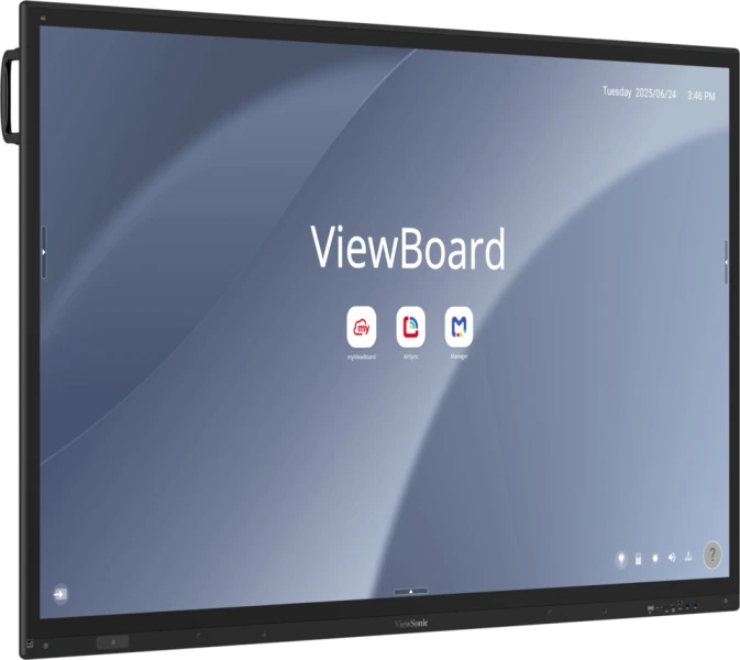 Viewsonic IFP7563-1C pizarra blanca interactiva 190,5 cm (75) 3840 x 2160 Pixeles Pantalla t�ctil Negro