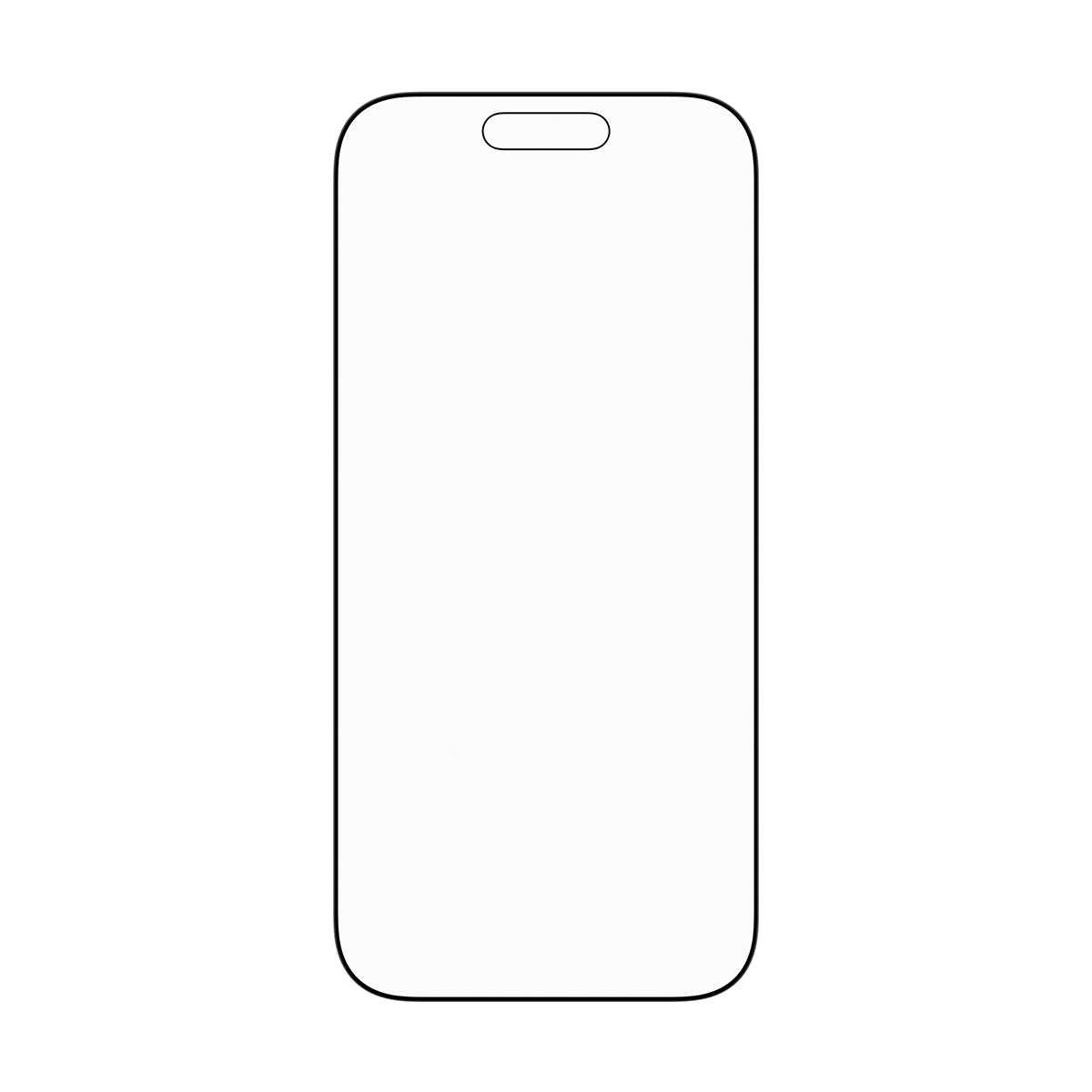 PanzerGlass Stealth Screen Protector w. black Frame iPhone 17/16 Pro