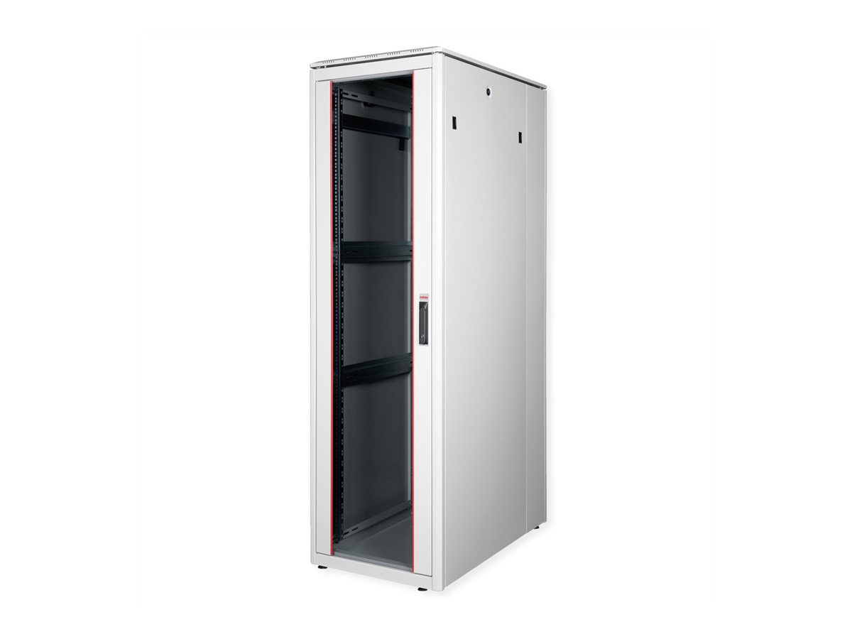 ROLINE Pro - Schrank Netzwerkschrank - Hellgrau, RAL 7035 - 42HE - 48.3 cm (19)