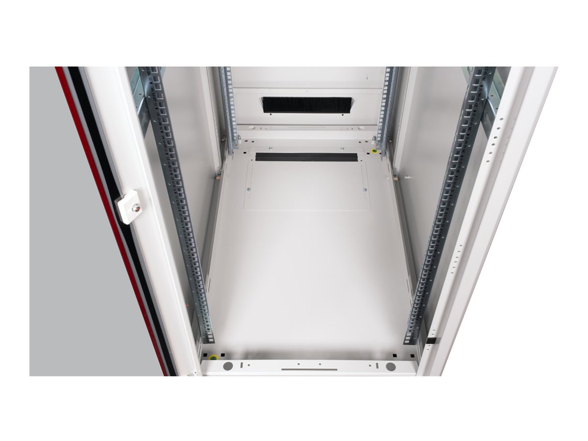 ROLINE Pro - Schrank Netzwerkschrank - Hellgrau, RAL 7035 - 42HE - 48.3 cm (19)