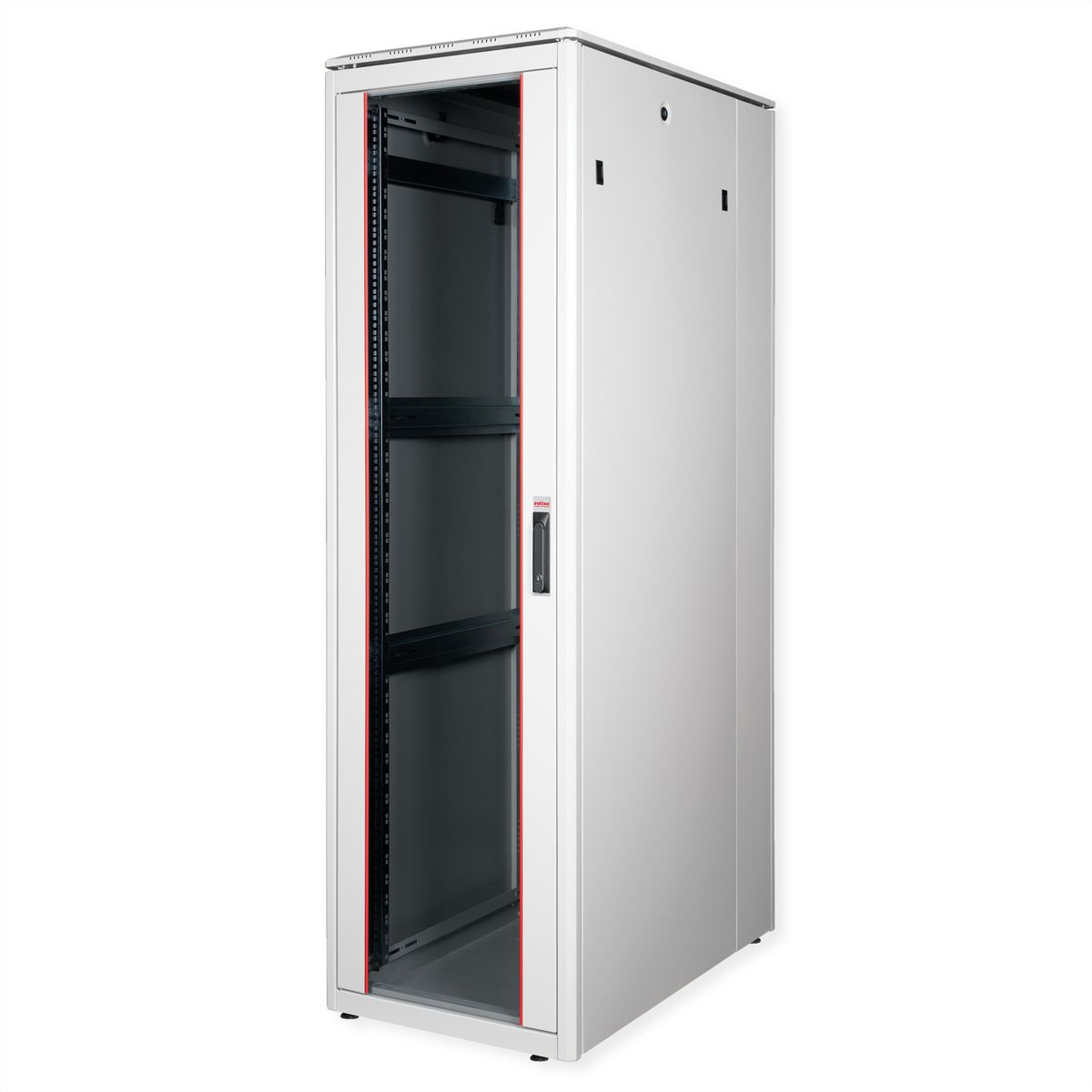 ROLINE Pro - Schrank Netzwerkschrank - Hellgrau, RAL 7035 - 42HE - 48.3 cm (19)
