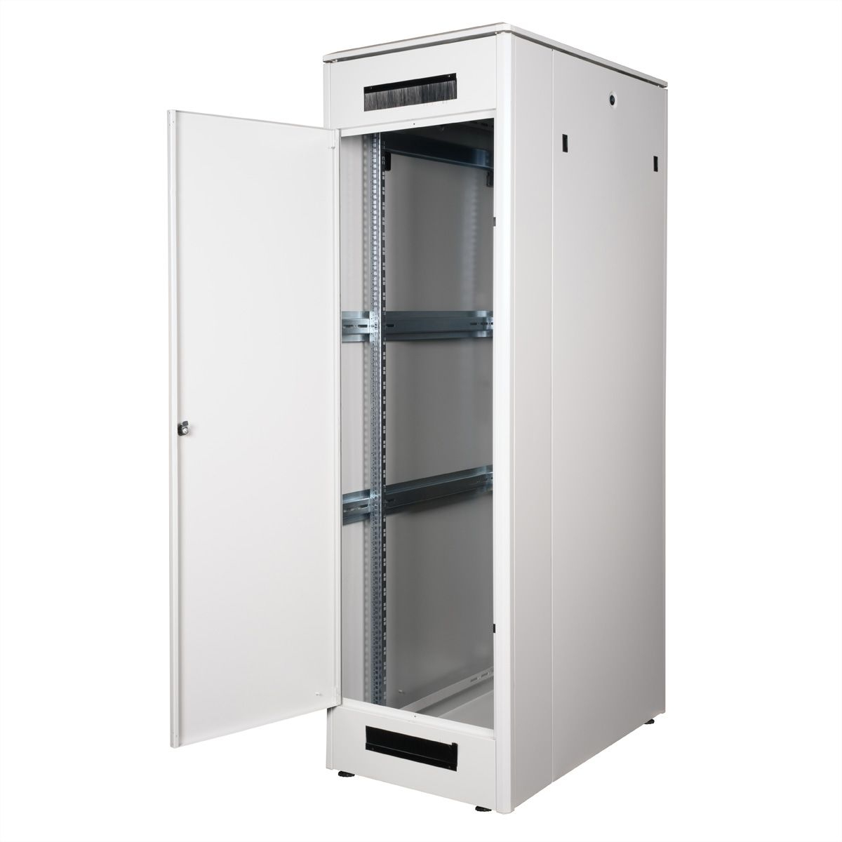 ROLINE Pro - Schrank Netzwerkschrank - Hellgrau, RAL 7035 - 42HE - 48.3 cm (19)