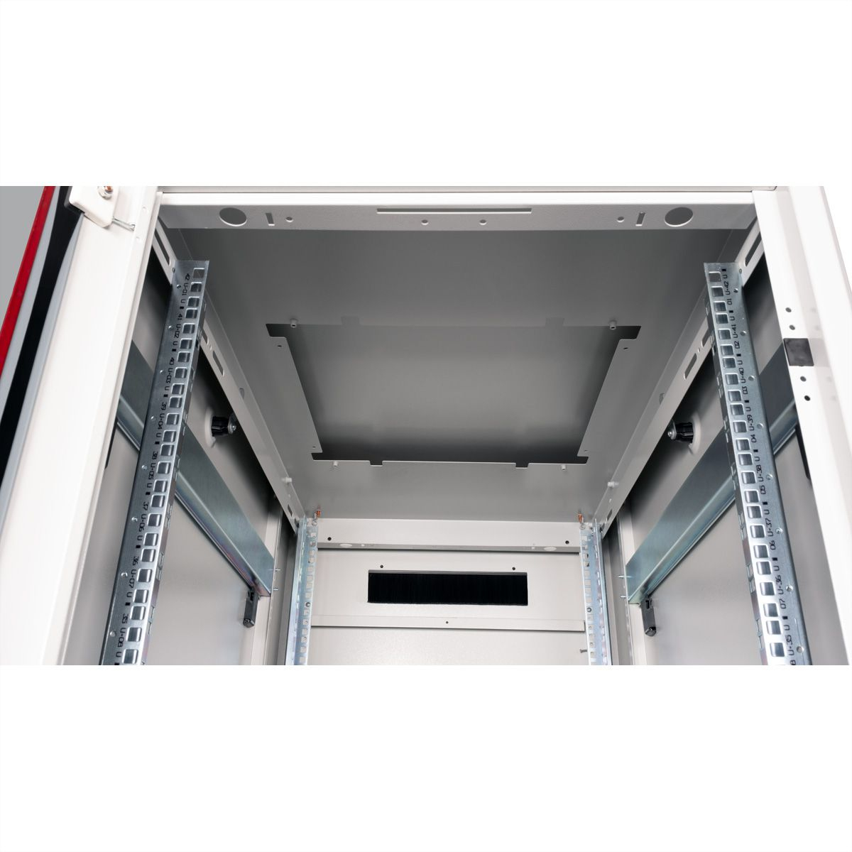 ROLINE Pro - Schrank Netzwerkschrank - Hellgrau, RAL 7035 - 42HE - 48.3 cm (19)