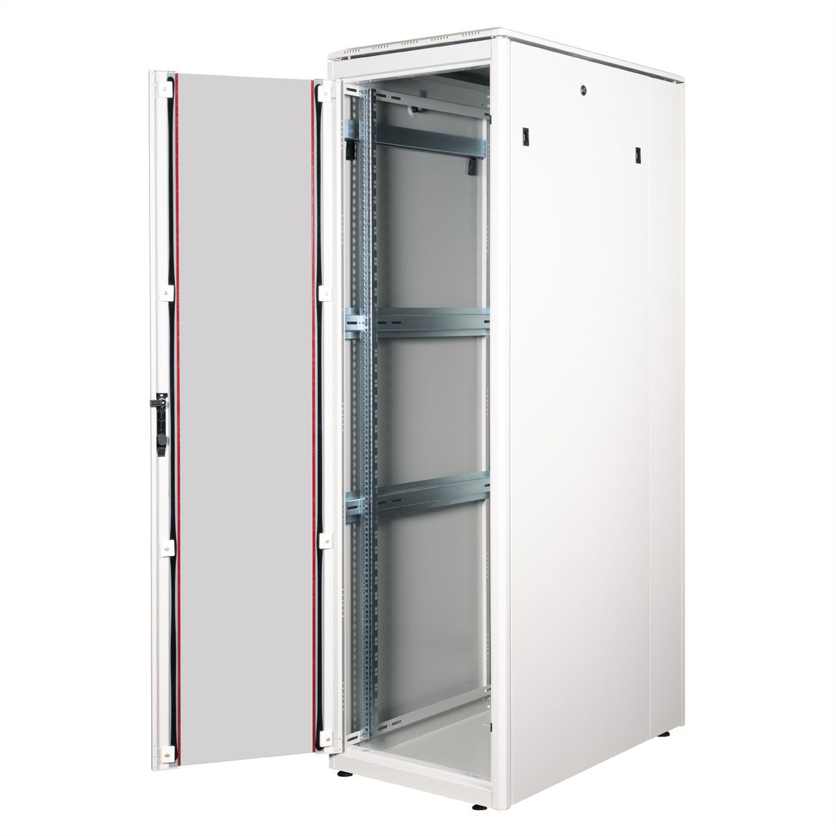 ROLINE Pro - Schrank Netzwerkschrank - Hellgrau, RAL 7035 - 42HE - 48.3 cm (19)