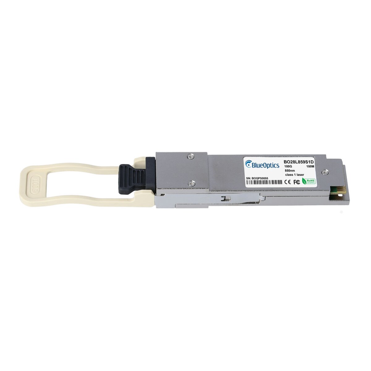 H3C QSFP-100G-SR4-MM850-B-CM kompatibler BlueOptics QSFP28 BO28L859S1D