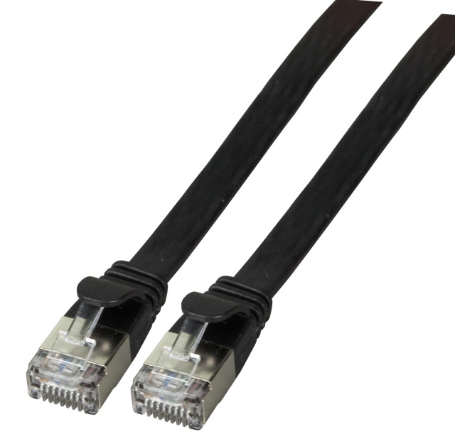 EFB Elektronik K5545SW.0,25 networking cable Black 0.25 m Cat6a U/FTP (STP)