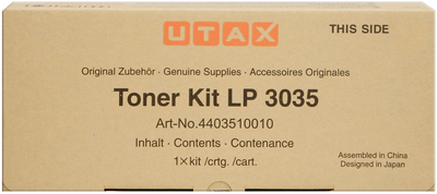 UTAX 4403510010 Cartouche de toner 1 pice(s) Original Noir