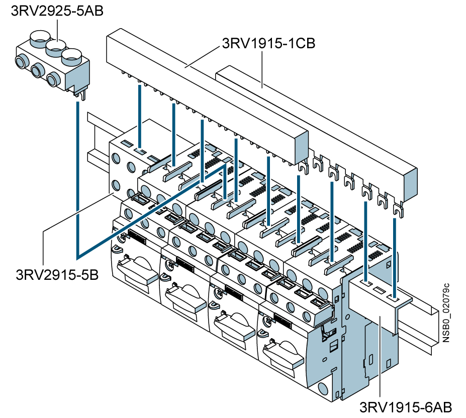 Siemens 3RV2925-5AB accessoire de commutation �lectrique