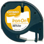 Dymo LetraTAG - Wei - Rolle (1,2 cm x 2 m) 1 Kassette(n) Band zum Aufbgeln