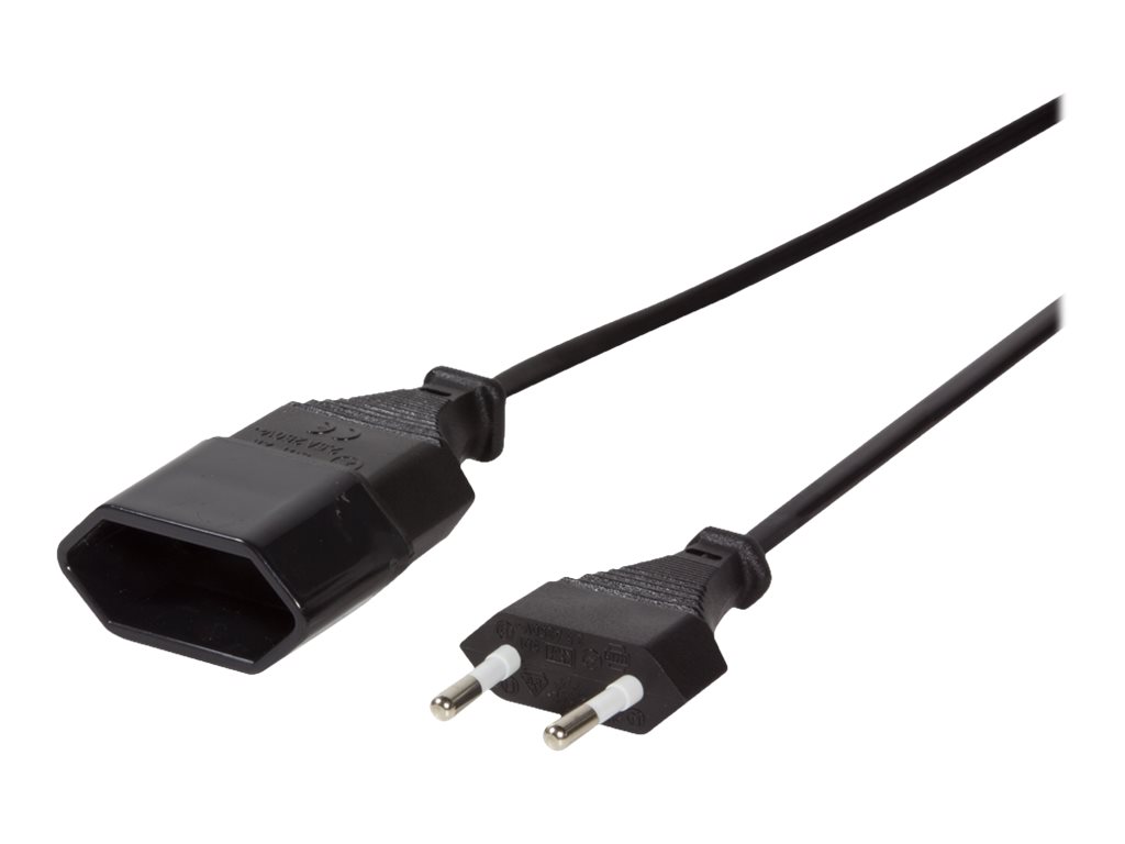 LogiLink 3m, 2xCEE 7/16 Noir CEE7/16