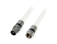 Televes FS-KS2015 coaxial cable 1.5 m F IEC White