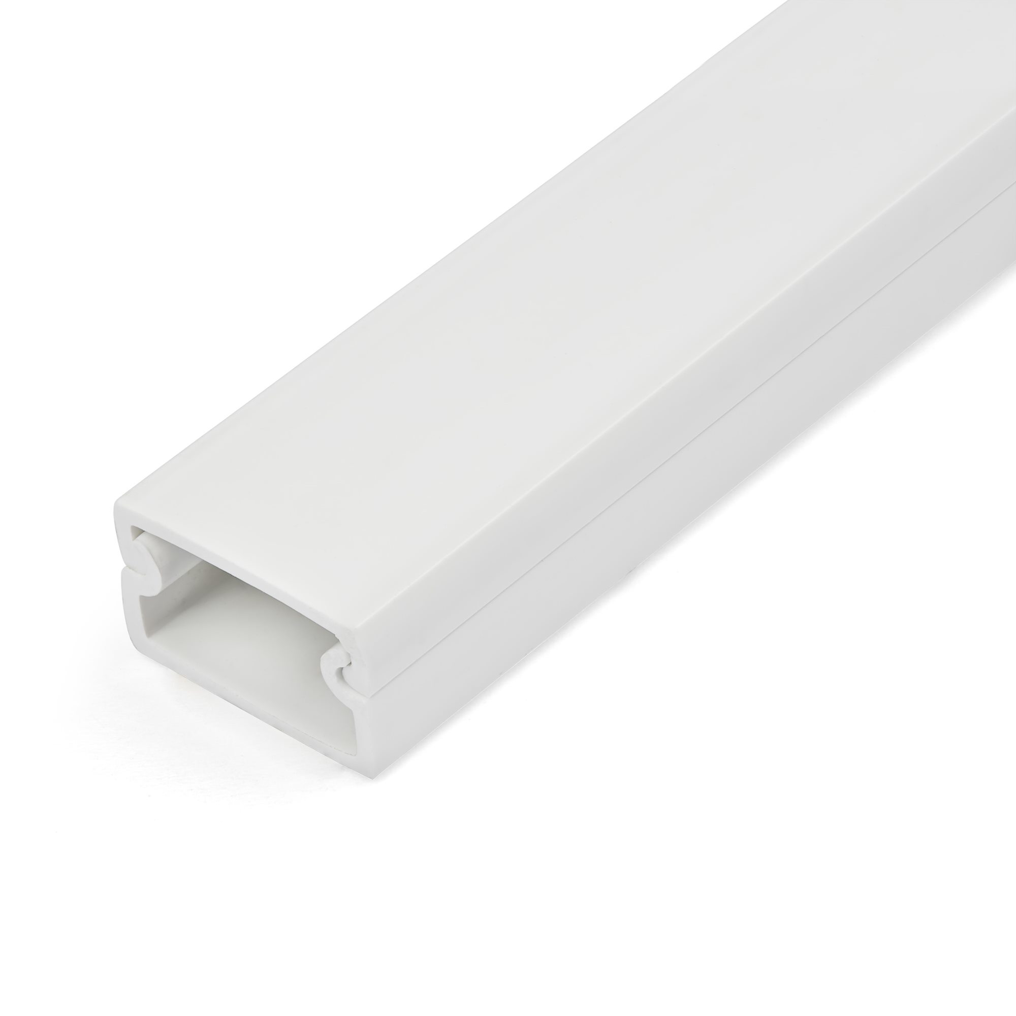 StarTech.com Chemin de C�bles PVC Robuste avec Couvercle et Ruban Adh�sif - 19mm W x 11mm H - Longueur 1m - Passe C�ble pour C�bles R�seaux/�lectriques, Max 6 C�bles, Homologu� UL