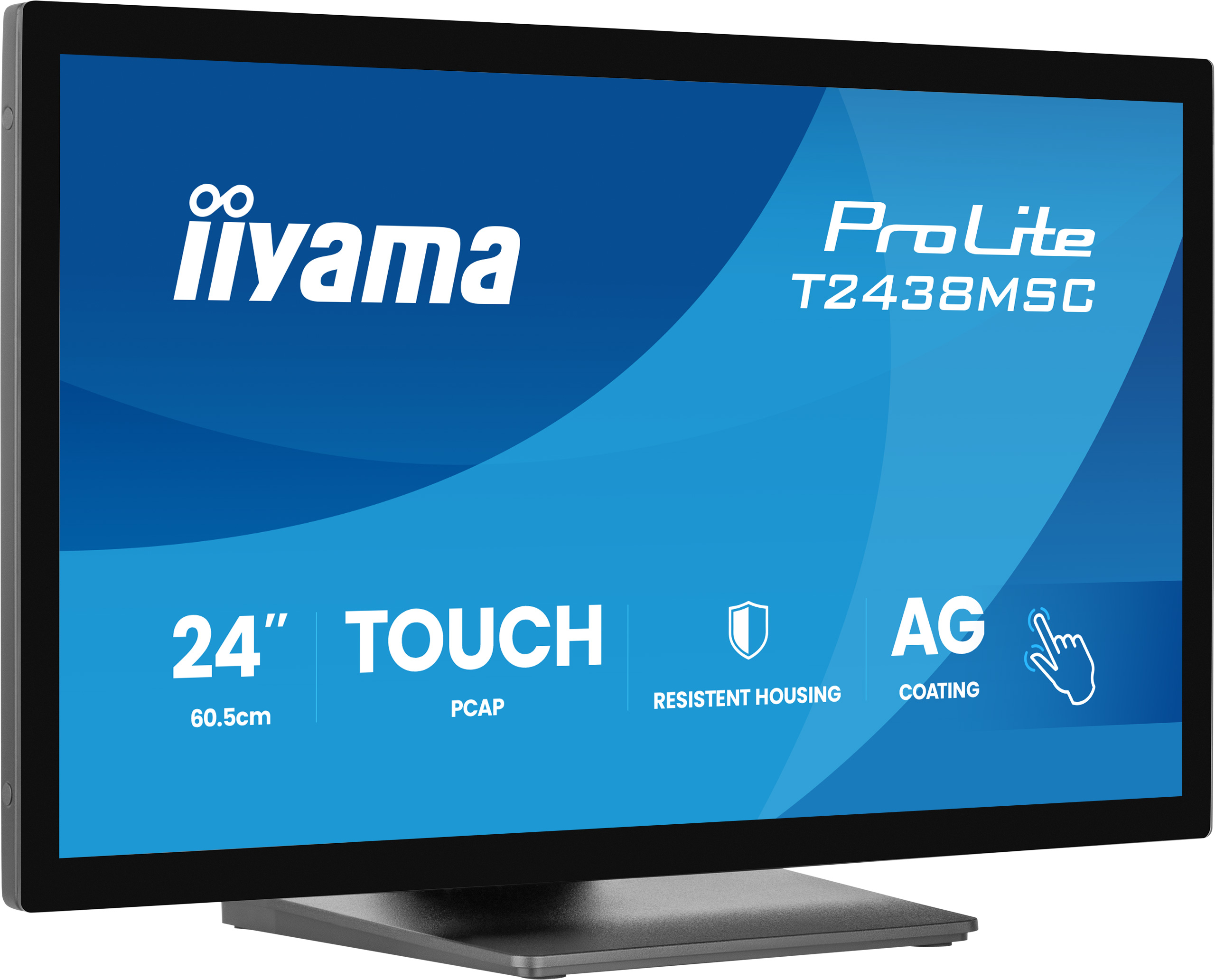 Iiyama LCD Bonded DeepContrast Projective - Flachbildschirm (TFT/LCD) - 23,8