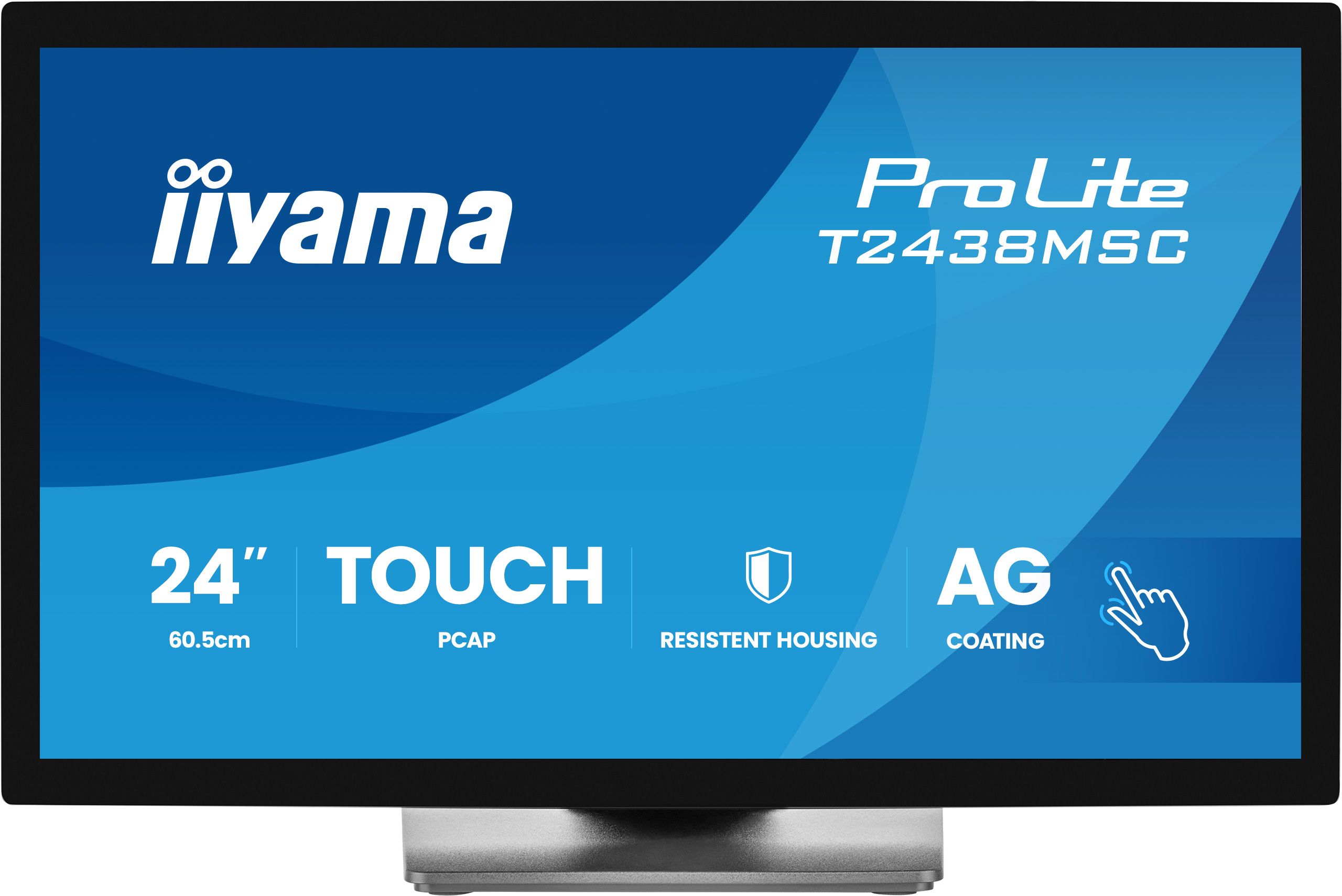 Iiyama LCD Bonded DeepContrast Projective - Flachbildschirm (TFT/LCD) - 23,8