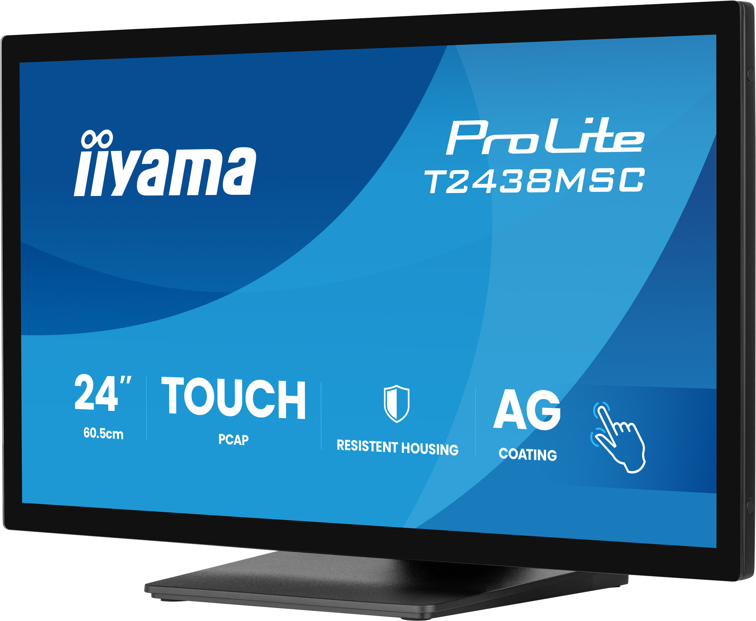 Iiyama LCD Bonded DeepContrast Projective - Flachbildschirm (TFT/LCD) - 23,8