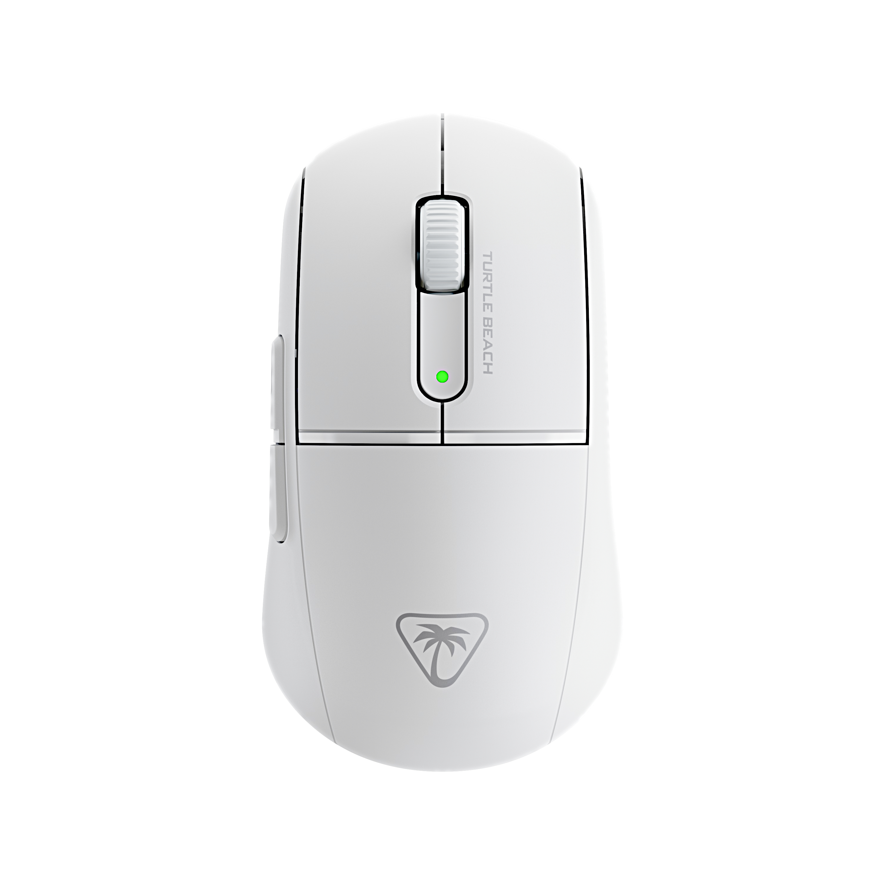 Turtle Beach Burst II Air - Souris gaming sans fil 2,4 GHz : ultralgre avec 47 g, touches optiques, symtrique, capteur optique 26 000 PPP, Bluetooth, autonomie 120 heures, cble USB-C Blanc