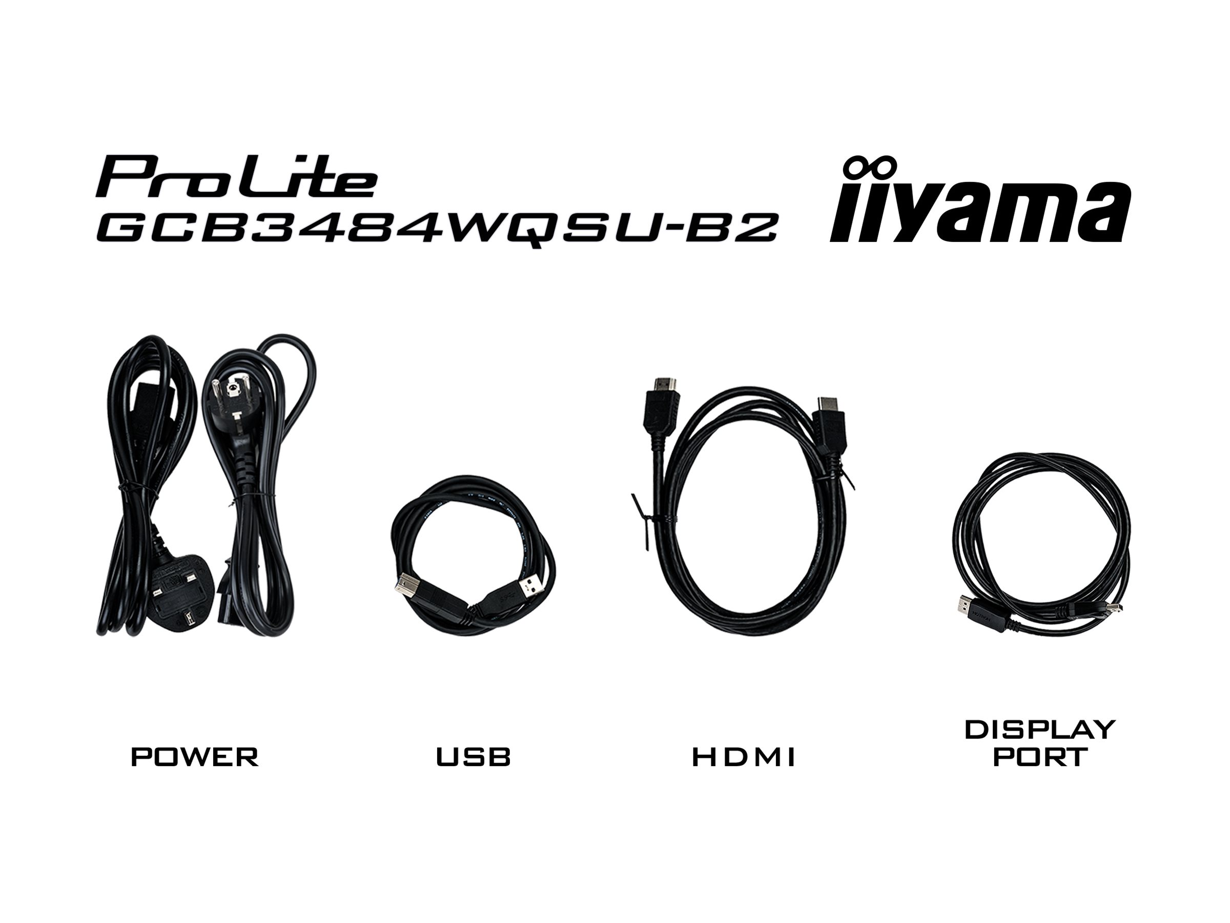 iiyama G-MASTER GCB3484WQSU-B2 34IN PRO-GAMING 0.4MS VA LCD 3440X144 computer monitor 86.4 cm (34) 3440 x 1440 pixels UltraWide Quad HD Black