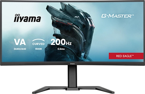 iiyama G-MASTER GCB3484WQSU-B2 34IN PRO-GAMING 0.4MS VA LCD 3440X144 computer monitor 86.4 cm (34) 3440 x 1440 pixels UltraWide Quad HD Black