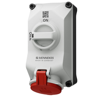 Mennekes Wandsteckdose5603506Gabschaltbar-verriegelt