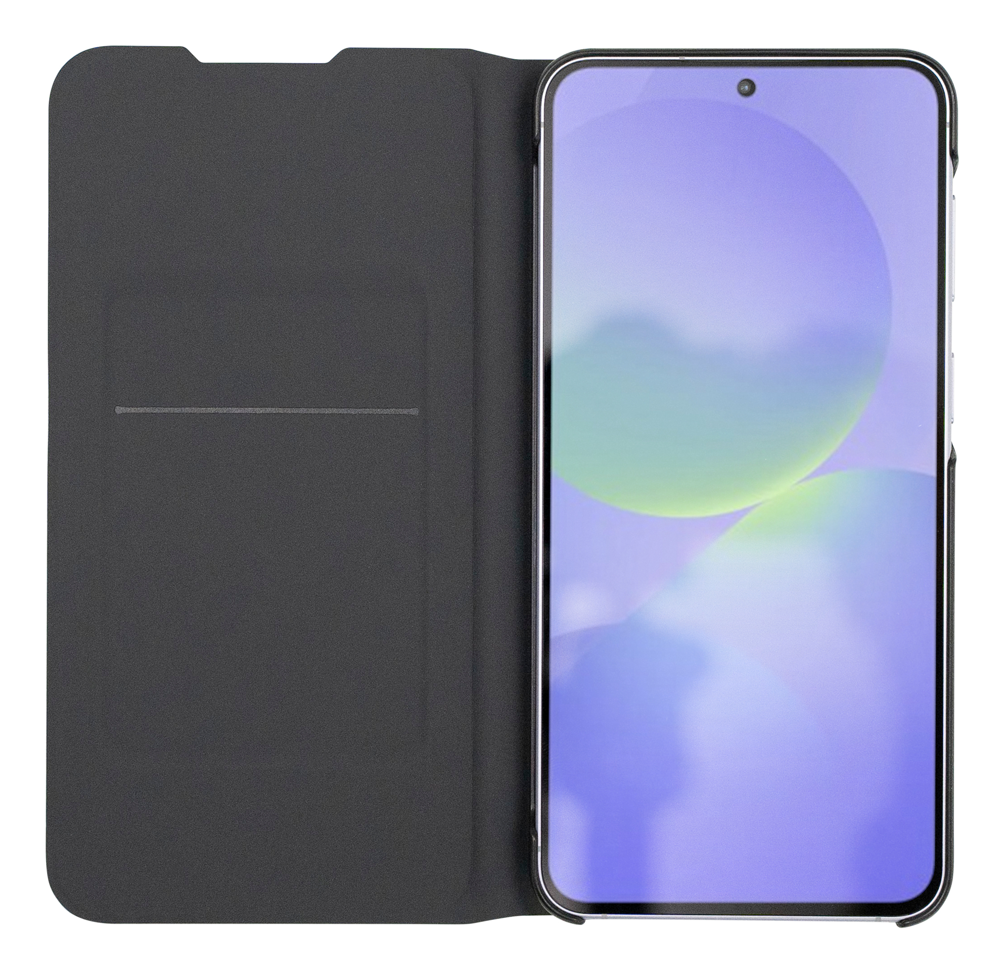Samsung A37 Wallet Cover Black mobile phone case 17 cm (6.7) Folio